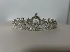 シルバー ティアラ ウェディング用