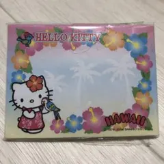 未使用　Hello Kitty 　付箋メモセット ハワイアンデザイン　10冊 楽天市場】ハワイ キティ 付箋の通販