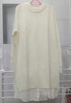 ニットワンピ インナー付き