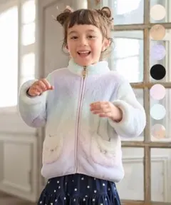 anyfam ネコポケットボアブルゾン