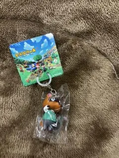 どうぶつの森　めじるしチャーム　キーホルダー　たぬきちのサムネイル
