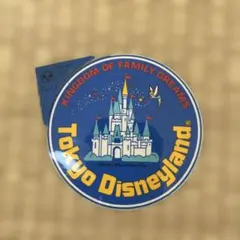 昭和レトロ　東京ディズニーランド　ステッカー
