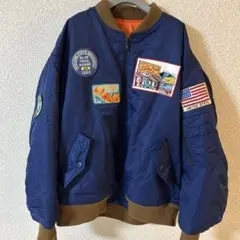 コ*)様 RODEO CROWNS ミリタリー風ジャケット ネイビー