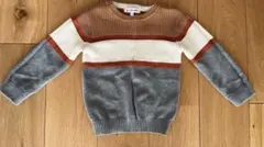ストライプニットセーター90〜100センチ