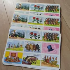 ３セット✦DWE アクティビティ　動物と風景の絵カードセットのサムネイル