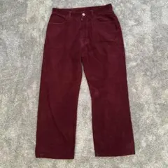 90s〜00s Stussy オレンジ コーデュロイ ワイドパンツ - メルカリ