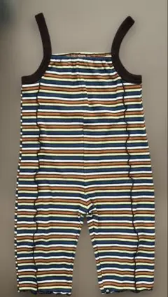 nen nen new ネネンネウ　サロペット　ボーダー　100㎝　バースデイ