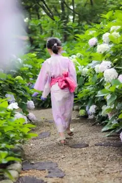 BREEZE 花火模様 浴衣 120サイズ