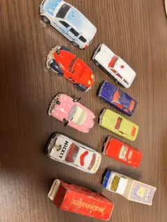 【ジャンク】トミカ、ホットウィール等　36台セット