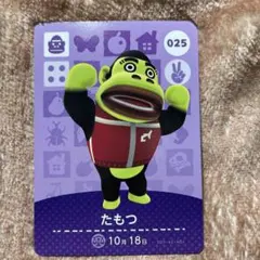 あつまれどうぶつの森 amiiboカード たもつ