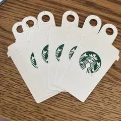 スターバックス カップ型タグ 6枚セット