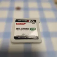 3DSソフトメタルギアソリッドスネークイーター3D