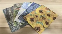 ゴッホデザイン封筒5枚×3セット