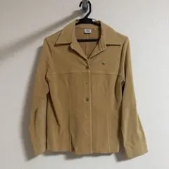 美品 ラコステ コーデュロイカバーオール ブラウン サイズ40*RD1044 
