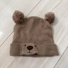 プティマイン　新生児用帽子　クマ耳
