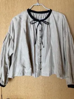 2025年最新】ネストローブ nest robeリネンショートスモックブラウスの