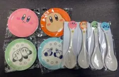 【ファミマ/コンプセット】カービィ⭐︎オリジナルスプーン4種・オリジナル豆皿4種