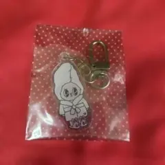 에스터 토끼 아크릴 키 체인 목욕 가운