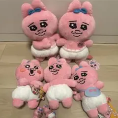 おぱんちゅうさぎ 歴代人気マスコットぬいぐるみ 20個セット 2294718027.jpg?1718599698