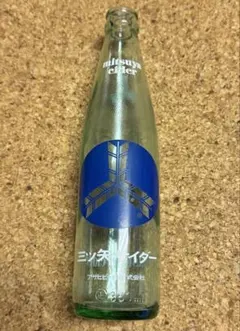 今だけ値下げ！【昭和レトロ】三ツ矢サイダー 空き瓶 25本 ケース付き