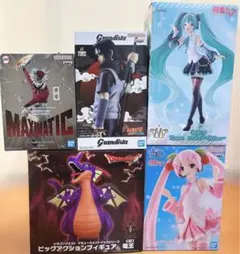 プライズ フィギュア まとめ売り 6点セット ヒロアカ ジョジョ ナルト