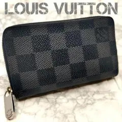 極美品　ルイ ヴィトン　ジッピーコインパース　グラフィット　ダミエ　小銭入れ