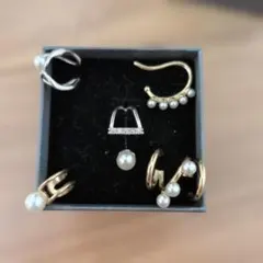 パールイヤーカフセット 5点