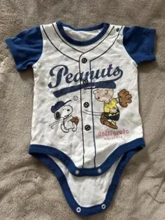 Peanutsロンパース 70cm ベビザラス　スヌーピー