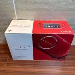 PSP PSP3000 本体 ラディアント レッド ほぼ新品 3994 - メルカリ