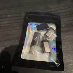 USBコネクタ 5個セット 黒