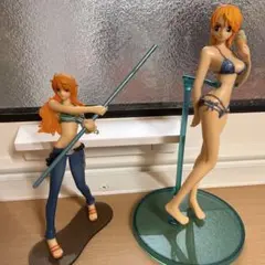 2体セット ワンピース ナミ ミニフィギュア 水着アイス✨/戦闘スタイリング
