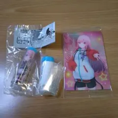 ホロライブ　森カリオペ　2点セット　ミニチュアペンライトチャーム　他1点