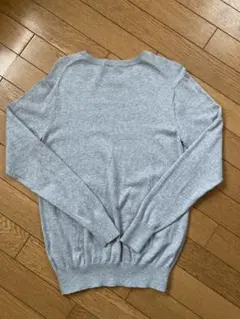 UNIQLO ユニクロ　グレー 長袖ニット M カシミア混