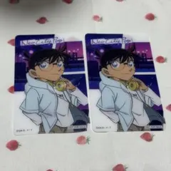 名探偵コナン 江戸川コナン SEGAラッキーくじ イラストカード 2枚セット