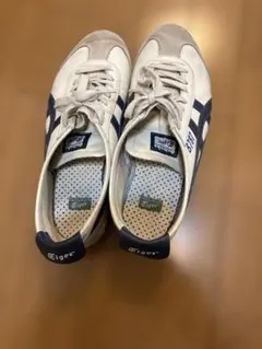 Onitsuka Tiger カジュアルシューズ ホワイト/ネイビー