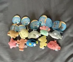 つぶらな瞳の水族館　マスコットキーホルダー10個