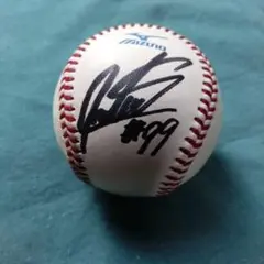 松坂大輔さんの直筆サインボールです。