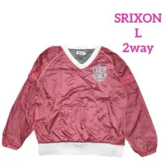 SRIXON スリクソン　2way 裏地付きナイロンジャケット　ピンクL＊QI