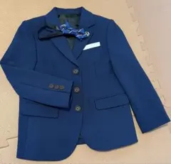 男の子 入学式 小学生 フォーマルスーツ ブルー