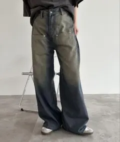 【apres jour mignon】ポケットデザインデニムパンツ　Sサイズのサムネイル