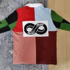 PALACE ラガーシャツ マルチカラー インフィニティロゴのサムネイル