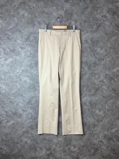 00s DKNY コットンポリ ストレートパンツ スラックス センタープレスのサムネイル