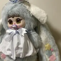 Jiimo 1000％ジモ コットン夢の子守唄　にやバブ水色
