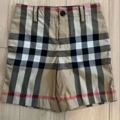 BURBERRY チェック柄 半ズボン 6Y(116cm)
