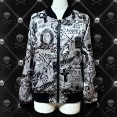 WORLD WIDE LOVE! リバーシブルジャケット y2k グランジ 平成