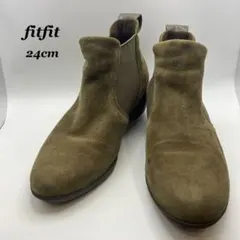 fitfit✨️フィットフィット 24cm サイドゴアブーツ ショートブーツのサムネイル