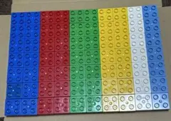 ✨正規品✨LEGO デュプロ　レゴデュプロ　基本ブロック　2x2 まとめ売り