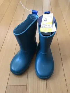 futafuta 子供用長靴 17.0cm 青色