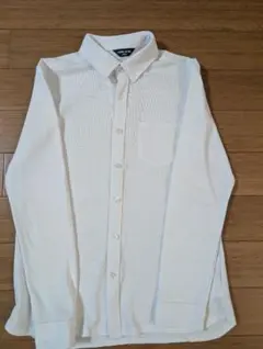 COMME CA ISM　ホワイト ポロシャツ