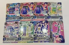 アイカツカード 8枚セット フューチャリングガール 霧矢あおい レアカード
